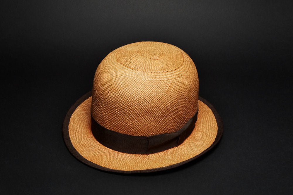 THE PICNIC HAT. PANAMA STRAW HAT HANDMADE IN BROOKLYN.