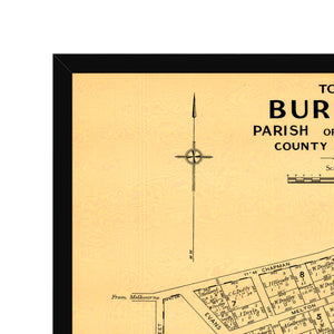 Burwood, Victoria Australia Vintage Map #17 (1933)