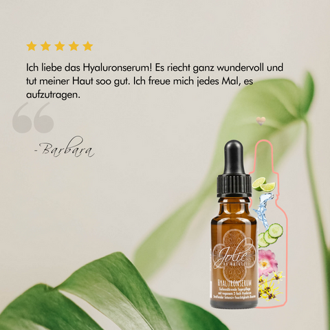 Bewertung Hyaluronserum Jolie au Naturel