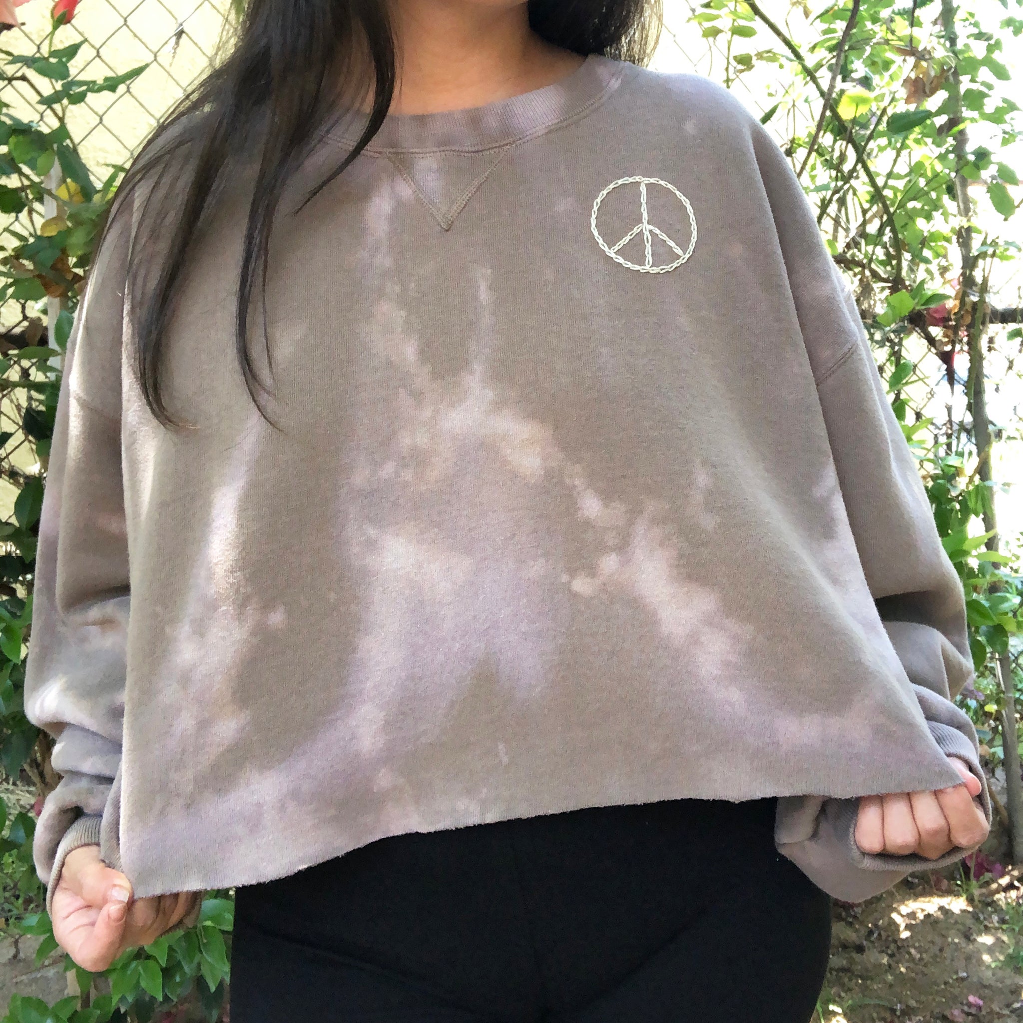 Antwort SIGNATURE SWEATSHIRT TAUPE size2 | demosophy.com