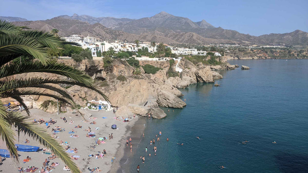 Coastline view from Nerja