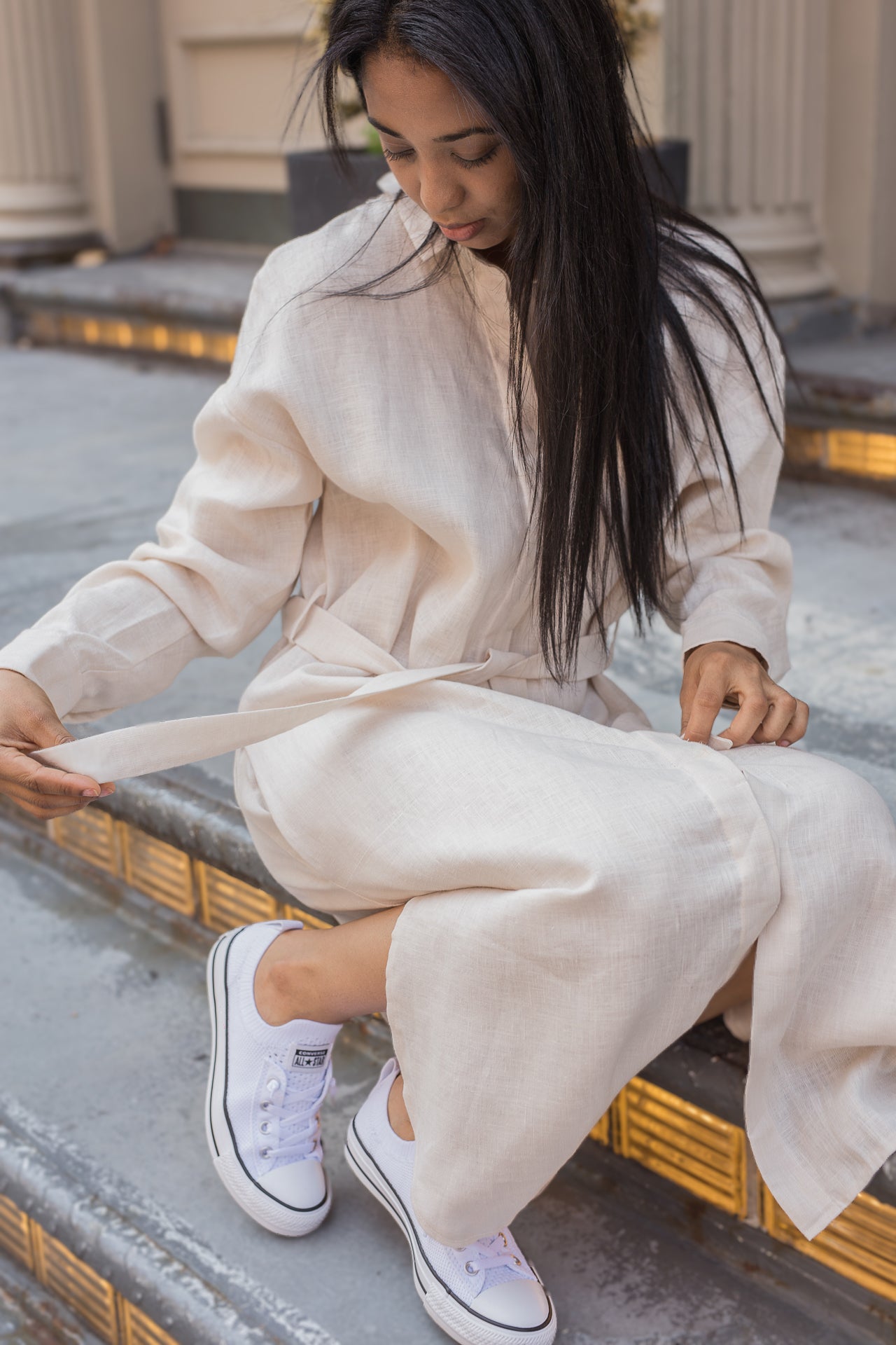 Linen Clothing Capsule Summer 2021 - MereU  26