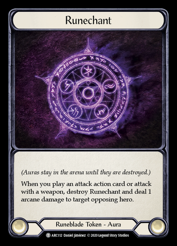 Runechant token flesh and blood
