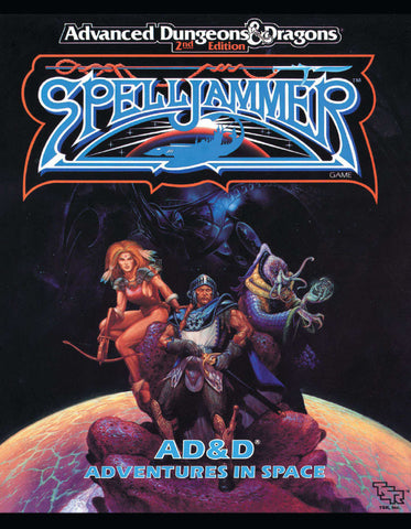 dnd spelljammer 5e second edition cover art