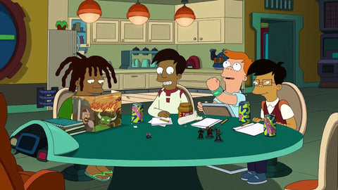 futurama dnd episode dungeons and dragons guide