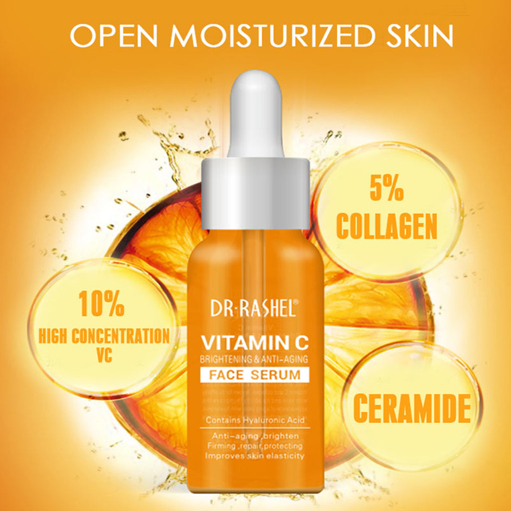 DR. RASHEL Vitamin C Brightening & AntiAgeing Face Serum Sugari