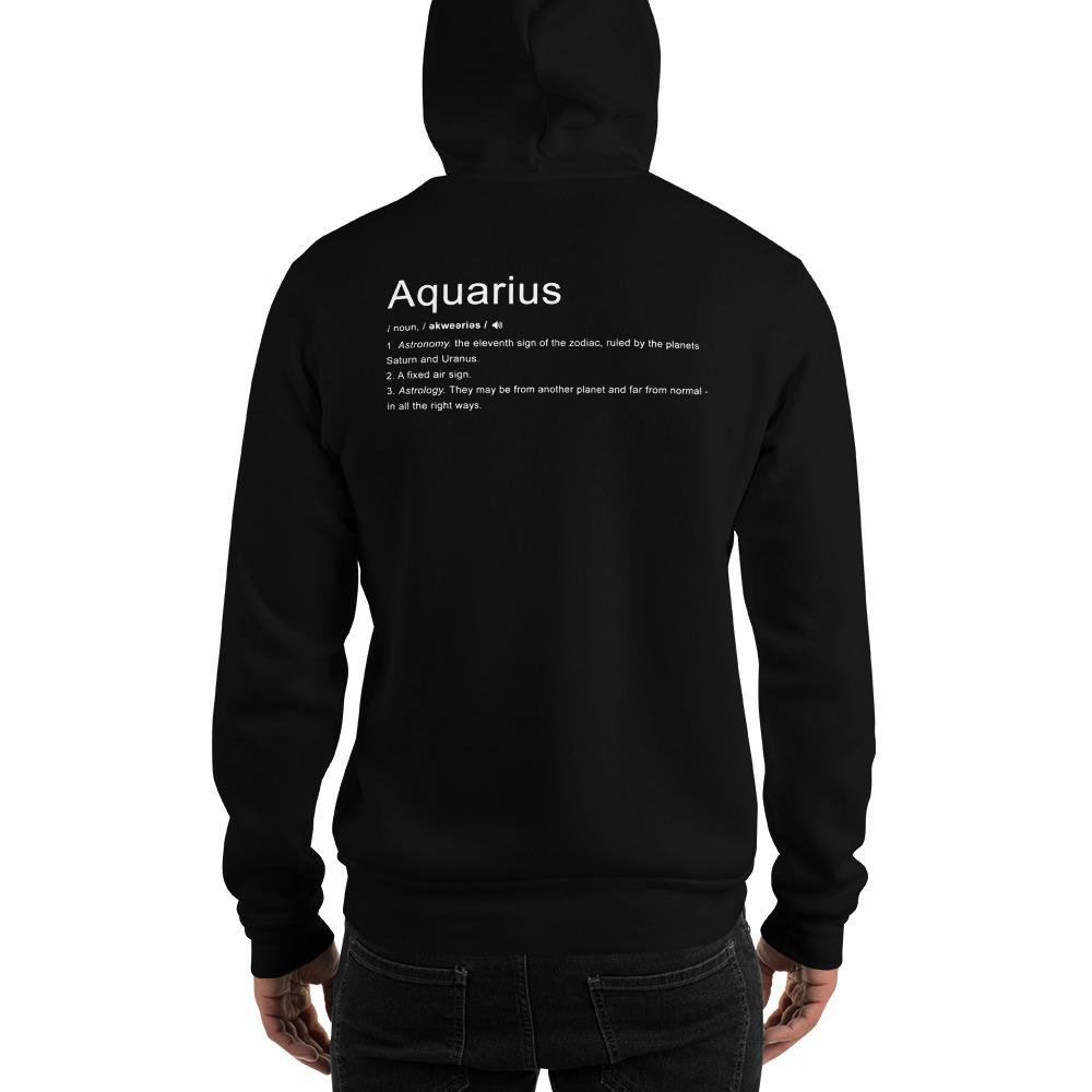 Define Your Sign Unisex Hoodie (Aquarius) – Zodiacszn