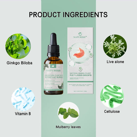 Gouttes végétales naturelles végétaliennes Naturish™ PRO