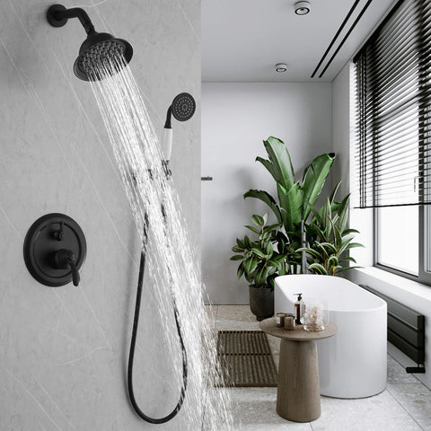 2 Function Vintage-Inspired Shower Faucet