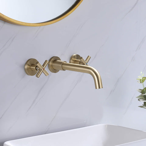 Wall Mount Bathroom Basin Faucet