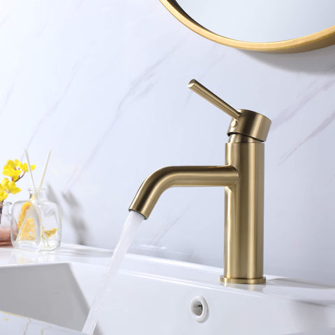 Single Hole Bathroom Sink Faucet