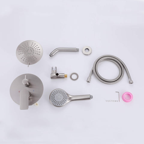 multifunction shower system brushed nickel product list