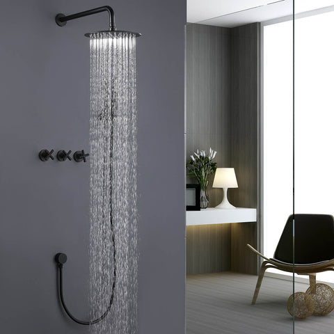 Black Shower Faucet