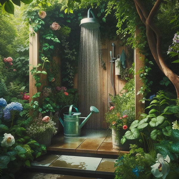 Garden Hideaway Outdoor Shower