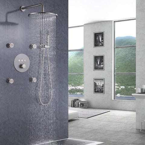Shower System with Body Jets