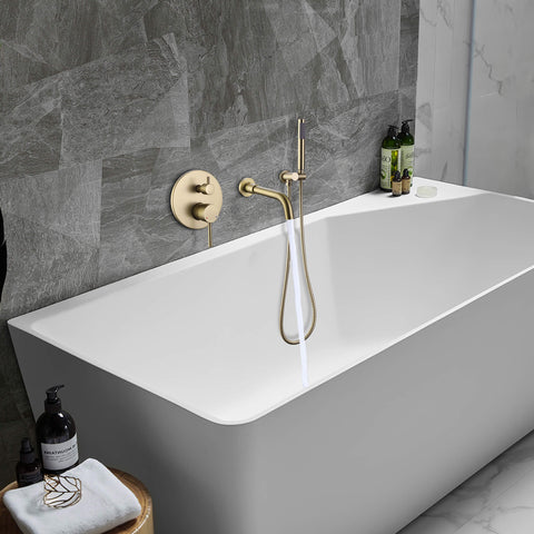 Wall Mounted Bathtub Faucet