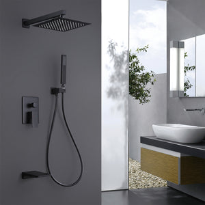 Black Shower Systems | Rbrohant®