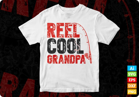 Download Grandpa Editable T Shirt Designs In Ai Png Svg Cutting Printable Files Vectortshirtdesigns