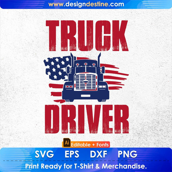 Free Free American Trucker Svg 125 SVG PNG EPS DXF File