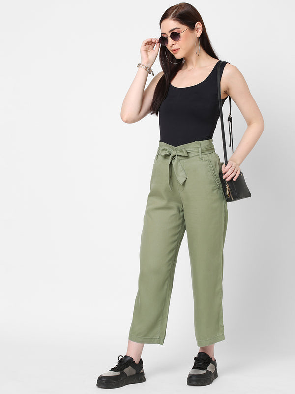 Kacie Paper Bag Trouser – Downeast