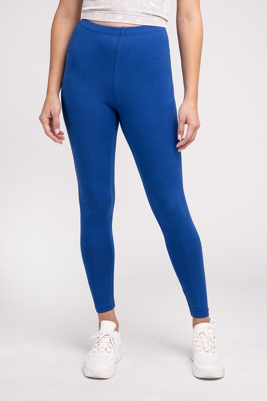 Flare Swoop Back High-Waisted Leggings – Blue Hawthorn Boutique