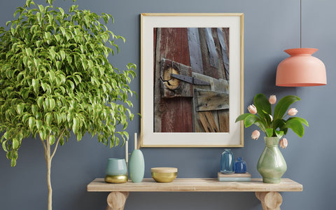 barn door. reclaimed rustic wood photo. Art for residential, commercial, office, public lounges, cafes, and lobbies, real estate staging, set design, and interior design. Perfect wall art for guest rooms, beach houses, guest houses, Airbnb, vacation rentals, hotels, motels, and guest suites.