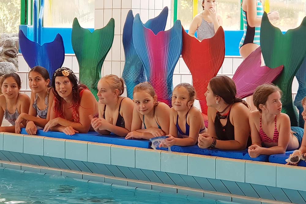 Mermaiding Kurs für Kinder in der Mermaid Kat Academy