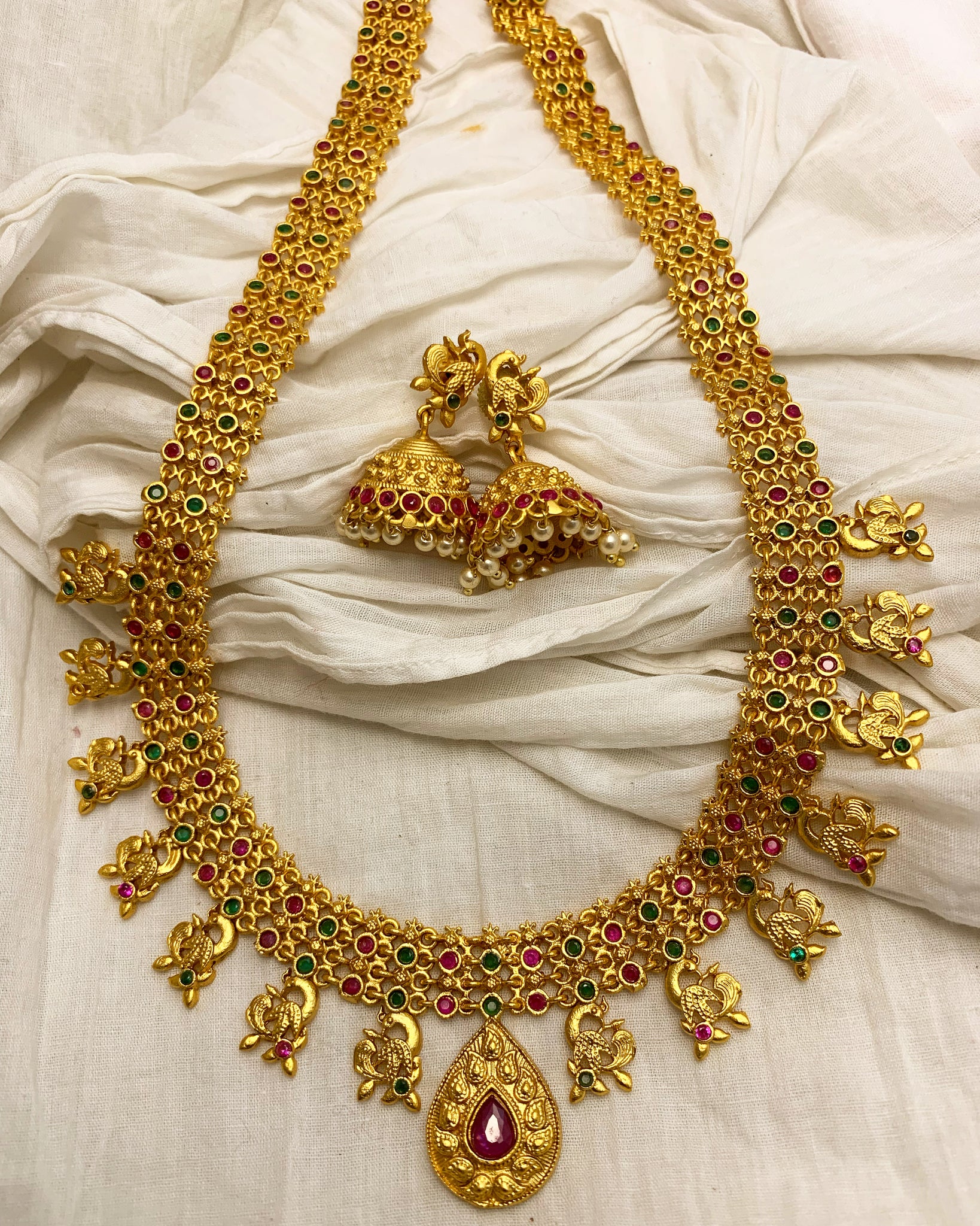 Long Necklace Sets Shopping, Buy Indian Long Necklace Sets Online …