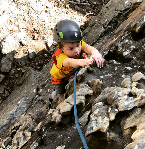 watch a kid rock climb
