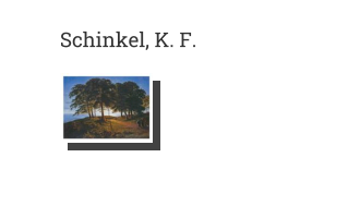 Postkarte von Schinkel, K. F.: Der Morgen