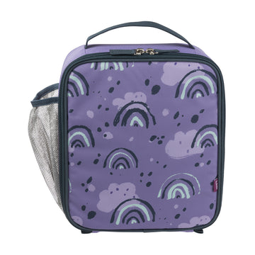 Lilac Two Compartment Lunch Bag Purple