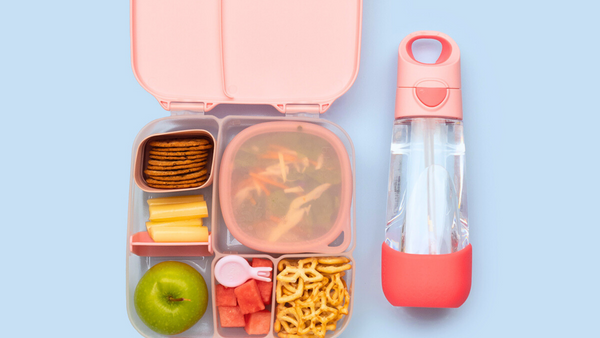 Salad Snacker Eater with b.box lunchbox and lunch tub for salads