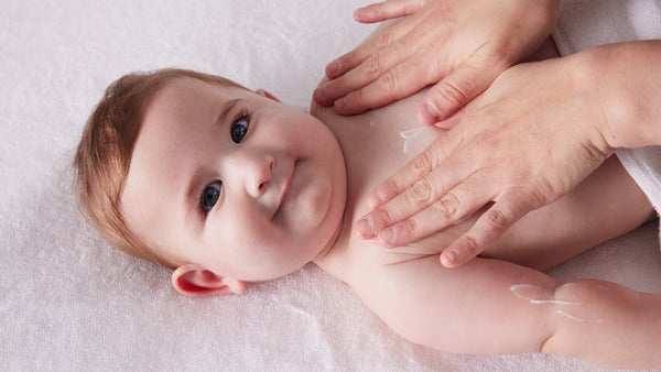 moisturising baby with hydrate