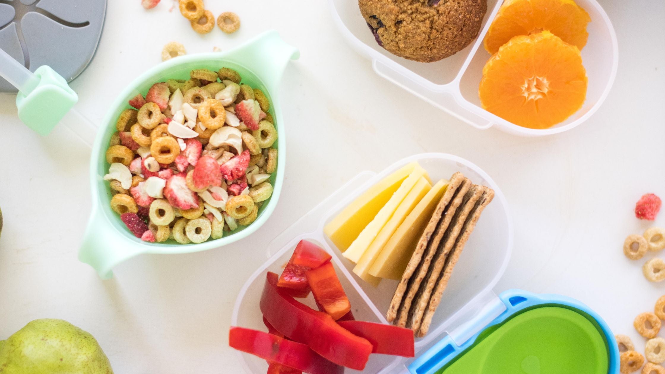 bowl + straw snackbox 