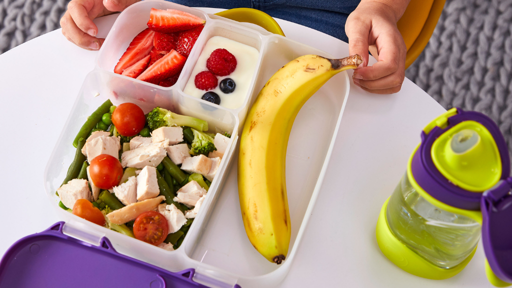 healthy lunch using b.box for kids lunchbox