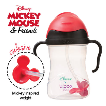 Mickey Mouse White Sippy Cups