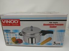 Vinod Aluminum Body Pressure Cooker 3 Litre