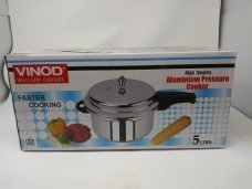 Vinod Aluminum Body Pressure Cooker 5 Litre