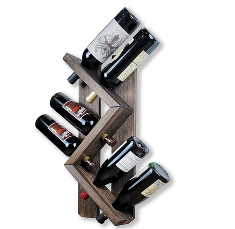 6 Bottle Hanging Wine Storage Holder