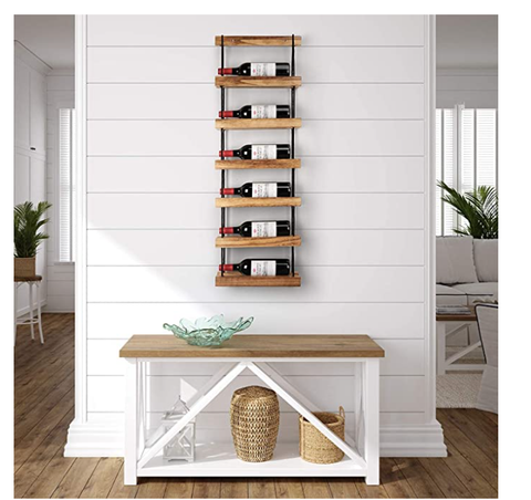 Wood Wine Rack Wall Mount