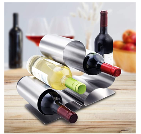 Wine Rack - Stainless Steel Construction