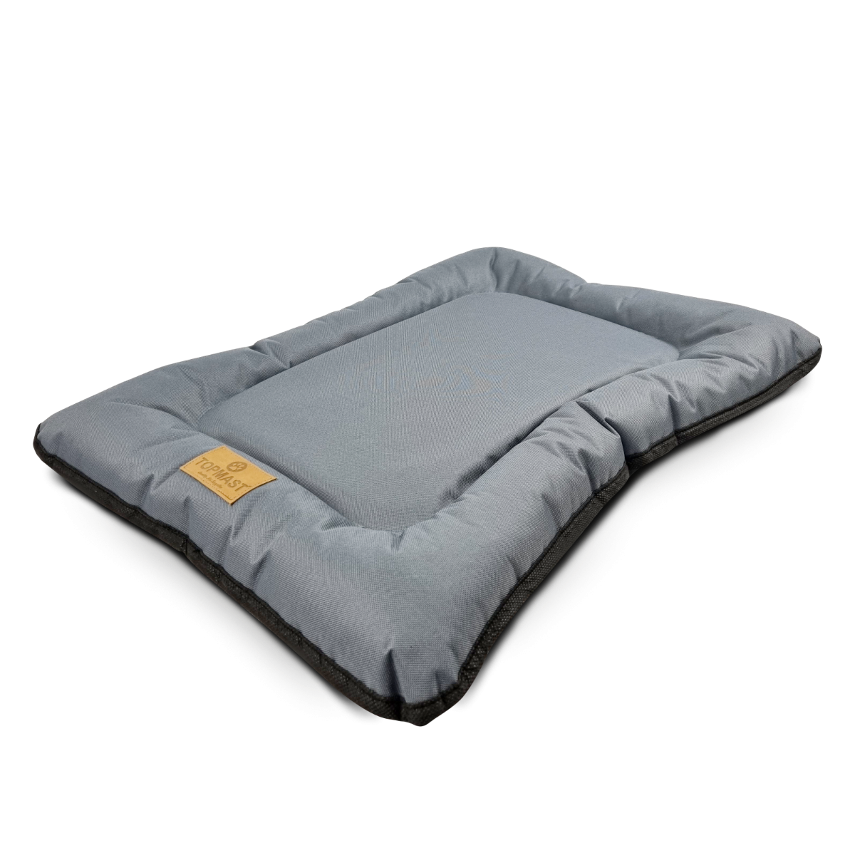 Topmast DryMat - Waterproof Benchmat - Polyester - Antraciet - Small - 66 x 48 x 6 cm - Benchkussen - Voor Honden