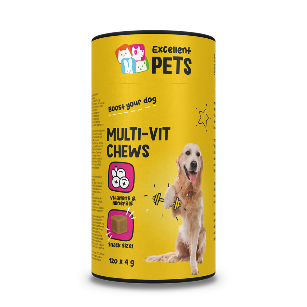 Petsexclusive Excellent Pets Multi-Vit Chews 120 Treats