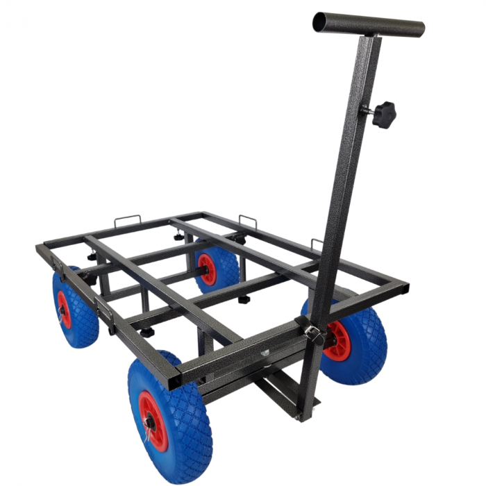 TOPMAST BENCH TROLLEY ULTRA - 90 X 63 X 31 CM - BLAUWE WIELEN