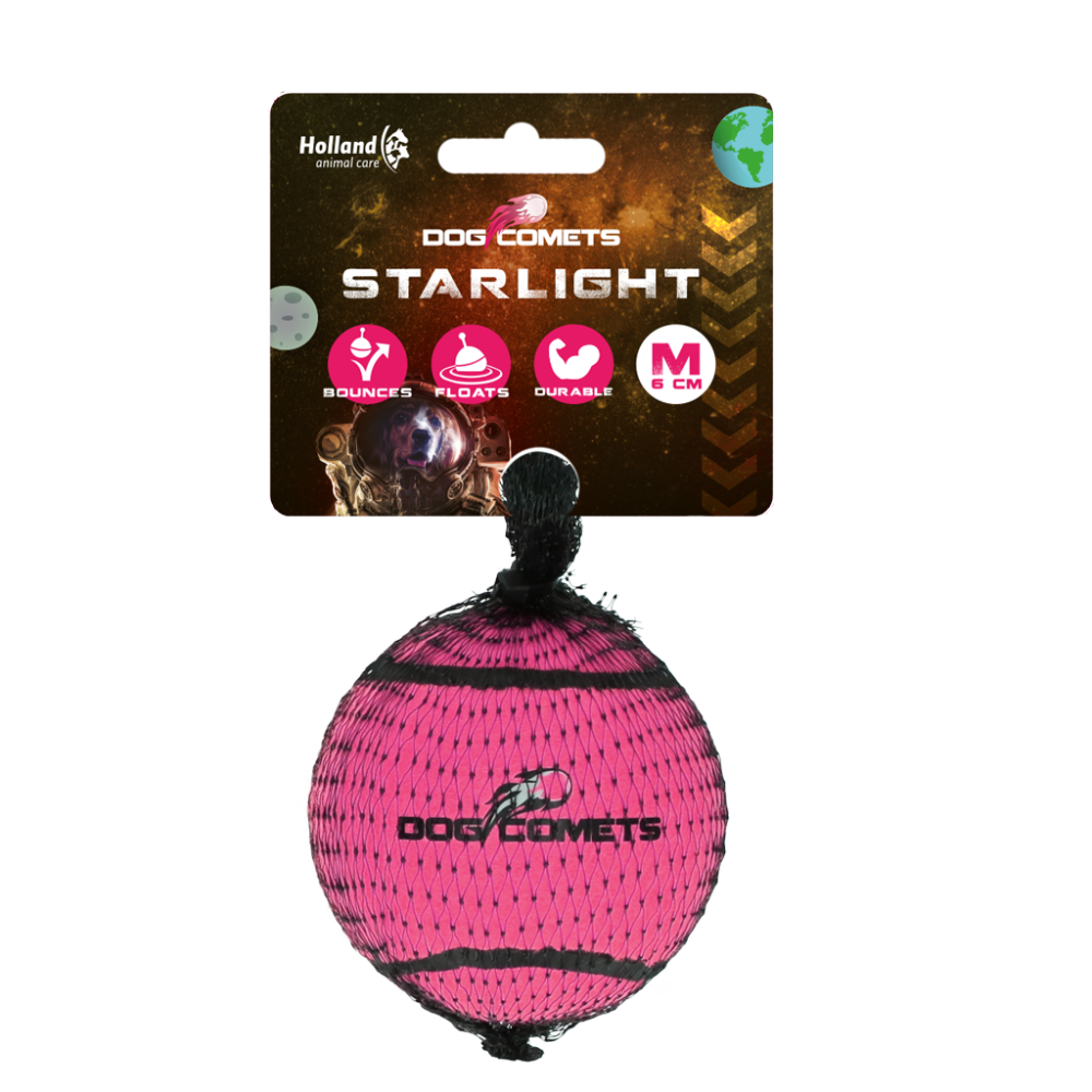 Dog comets Starlight Pink 1pc