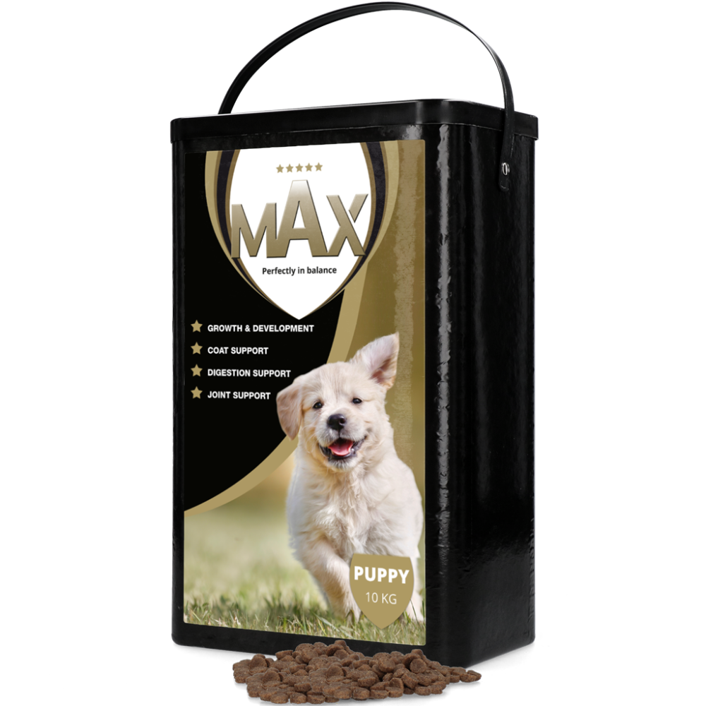 Max Puppy Puppyvoeding – Hondenvoer – Hondenbrokken – Hondenvoeding – Puppy voer – 10 kg