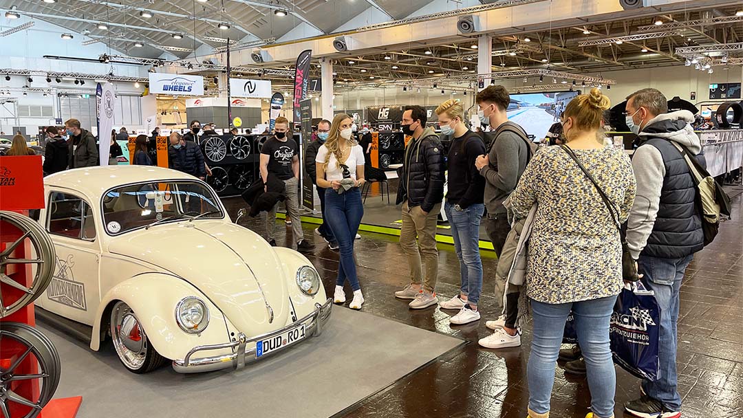 Morris Fenderbaum Essen Motorshow Kunden