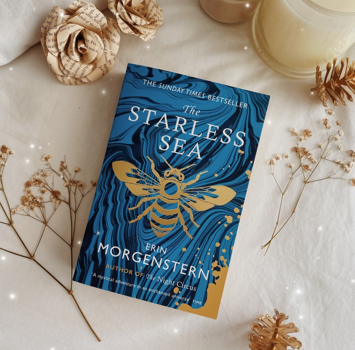 Featuring a photo from her feed, The Starless Sea by Erin Morgenstern