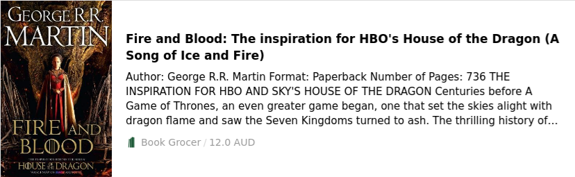 Fire and Blood: The inspiration for HBO’s House of the Dragon (A Song of  Ice and Fire)