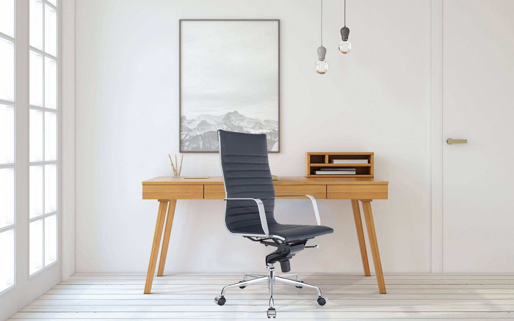 Feel Furniture | Bürostuhl Luxus Executive mit hoher Rückenlehne